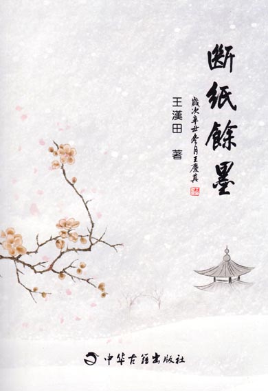 断纸余墨 